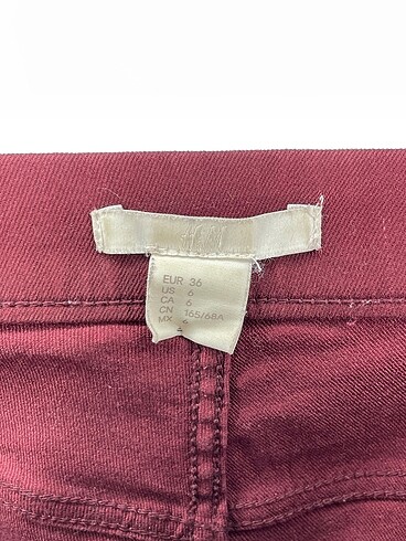 36 Beden bordo Renk H&M Tayt / Spor taytı %70 İndirimli.