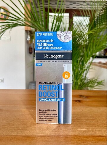 Beden Neutrogena Retinol Boost Gündüz Kremi Spf15