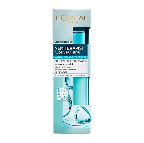 L'Oréal Paris L'Oreal Paris Nem Terapisi Aloevera Suyu 70 ml
