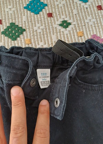 LC Waikiki Erkek Siyah Denim Rahat Kesim Pantolon