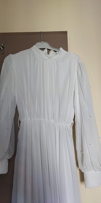 xl Beden beyaz Renk Nikah elbisesi 