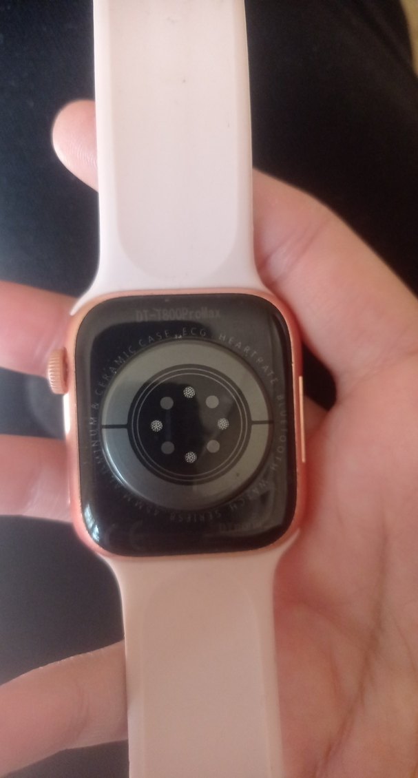 pembe Akıllı Saat Hafif Tasarım - Görsel 3