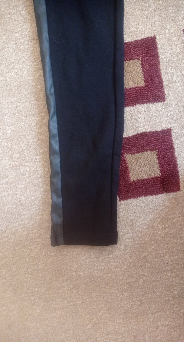 Kadın Siyah Belli Bağlamalı Tayt - Görsel 5