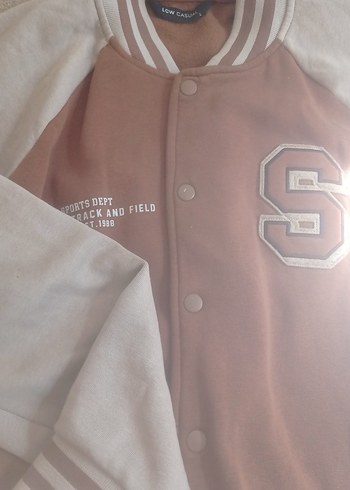 Bej Düğmeli Kadın Street Wear Ceket - Görsel 5