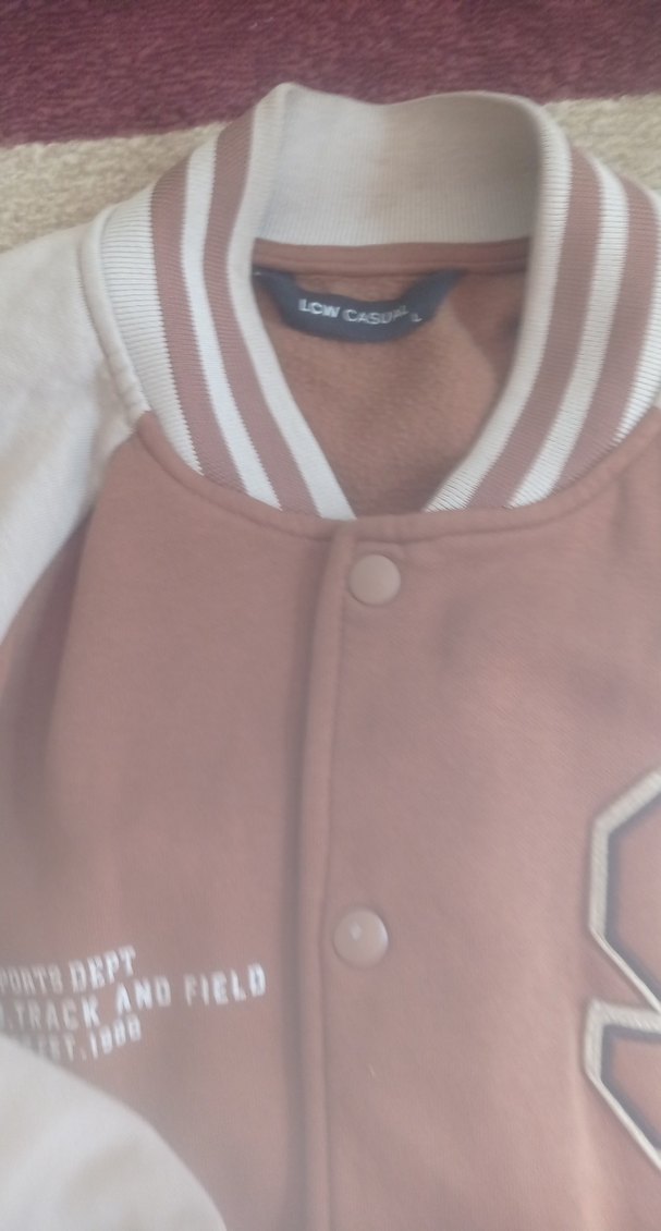 Bej Düğmeli Kadın Street Wear Ceket - Görsel 4