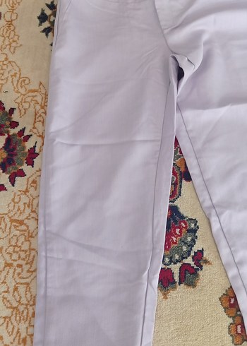 Kadın lila Kumaş Pantolon - Görsel 9