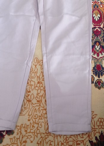 Kadın lila Kumaş Pantolon - Görsel 11