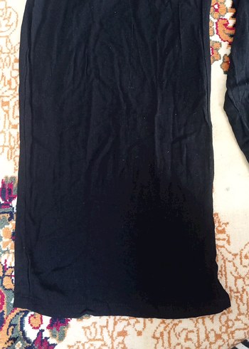 Kadın Siyah Bol Keten Pantolon - Görsel 8