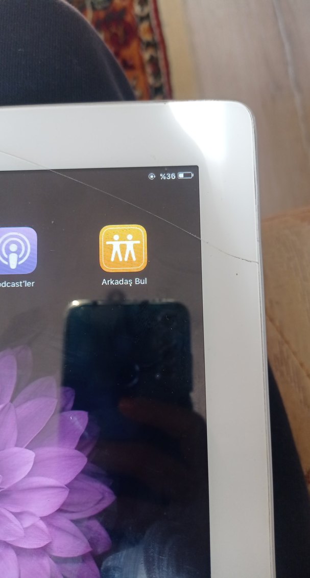 Beyaz iPad  Tablet, Dokunmatik Ekranlı - Görsel 5