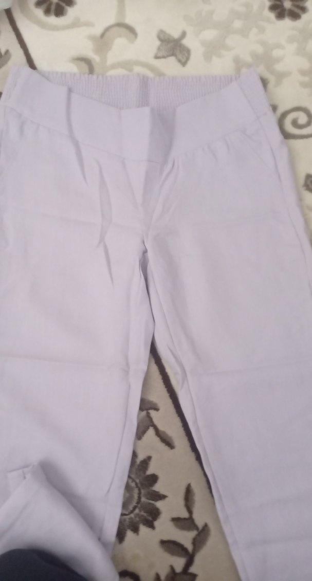 Kadın Keten Rahat Pantolon - Görsel 5