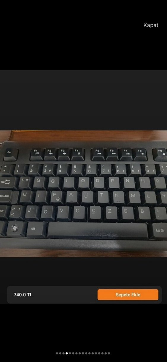 A4TECH KM-720 Siyah Multimedia Klavye - Görsel 4