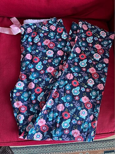 Çiçek Desenli Pijama Altı
