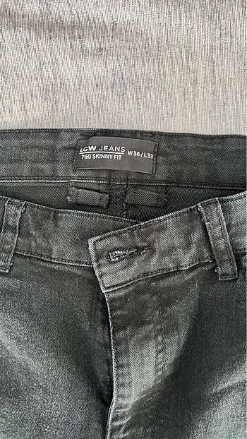 36 Beden Erkek siyah jean