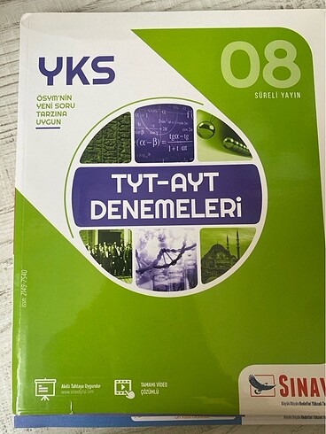 Sınav yayınları 3 tyt 3 ayt deneme