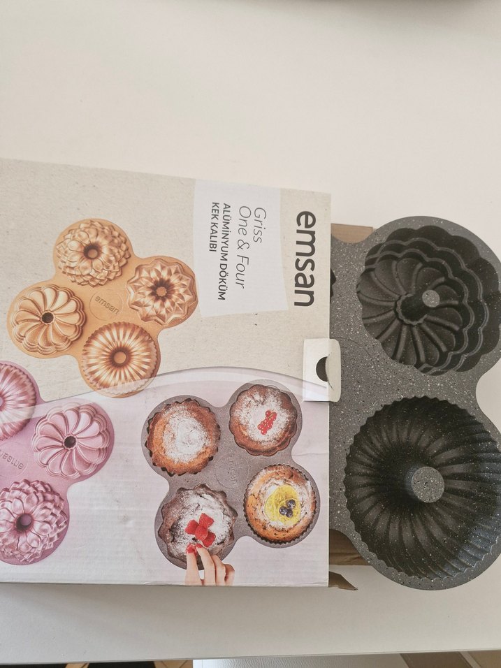 Emsan Çoklu Pastel Kek Kalıbı döküm - Görsel 2