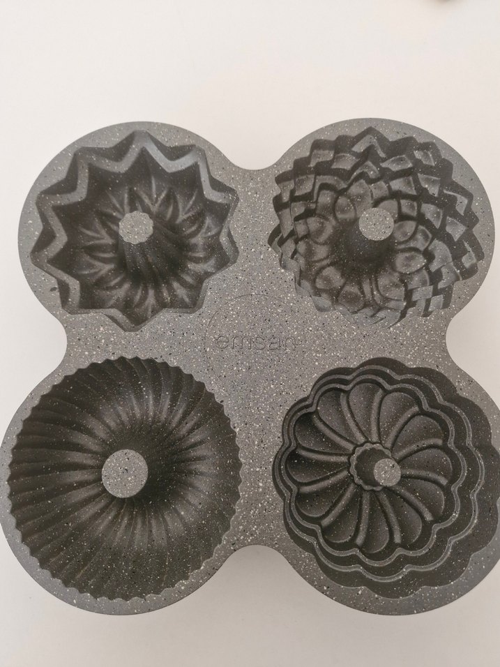 Emsan Çoklu Pastel Kek Kalıbı döküm - Görsel 4