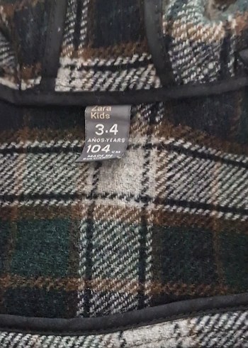 zara kaşe Lacivert Erkek Çocuk Mont - Görsel 8