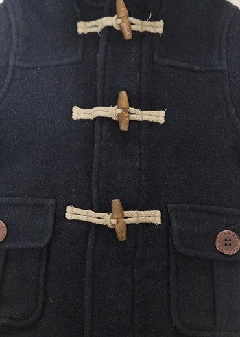 zara kaşe Lacivert Erkek Çocuk Mont - Görsel 3