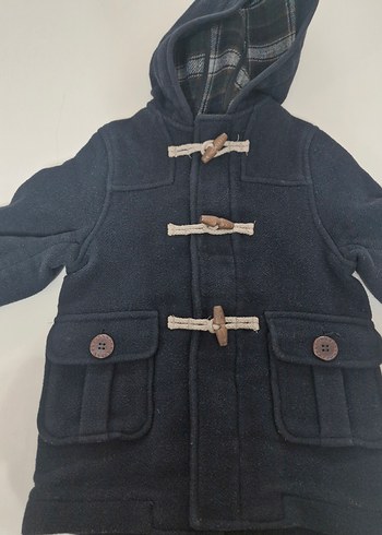 zara kaşe Lacivert Erkek Çocuk Mont - Görsel 10