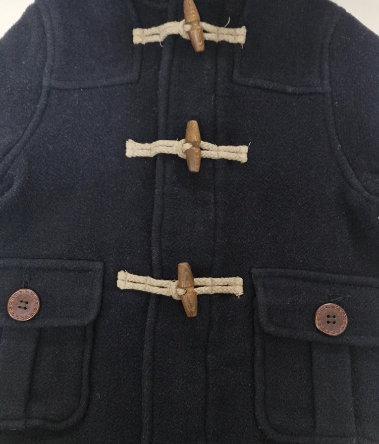 zara kaşe Lacivert Erkek Çocuk Mont - Görsel 3