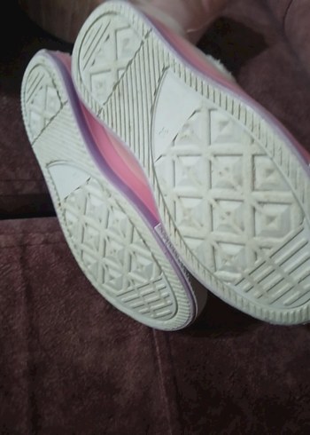 Beyaz converse Kürklü Spor Ayakkabı civil marka - Görsel 6