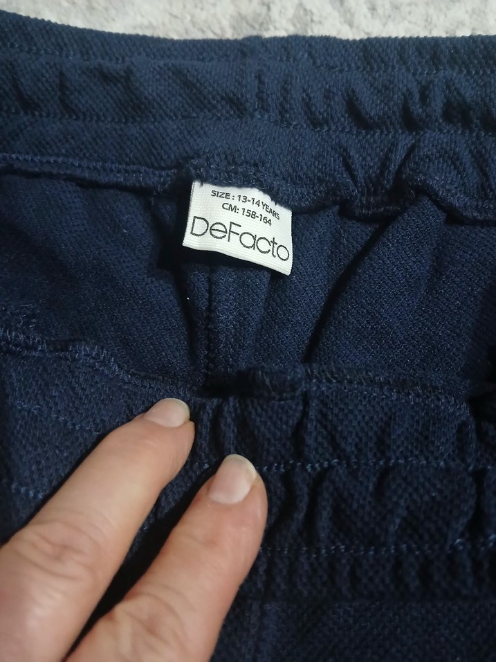 Erkek Çocuk 13_14 yaş lacivert şort - Görsel 3