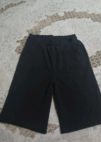 Siyah Erkek çocuk 12_13 yaş lacos şort Rahat Kesim - Görsel 2