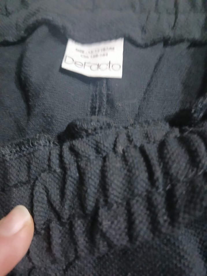 Siyah Erkek çocuk 12_13 yaş lacos şort Rahat Kesim - Görsel 3