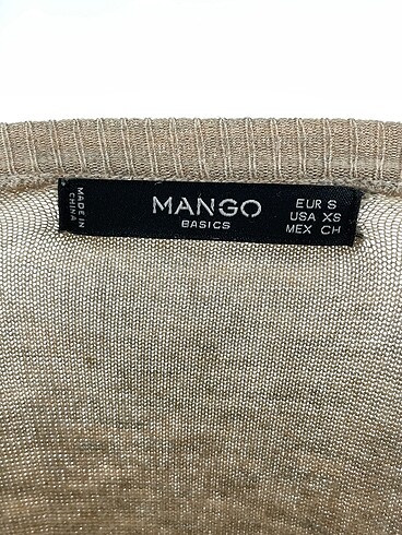 s Beden kahverengi Renk Mango Hırka %70 İndirimli.
