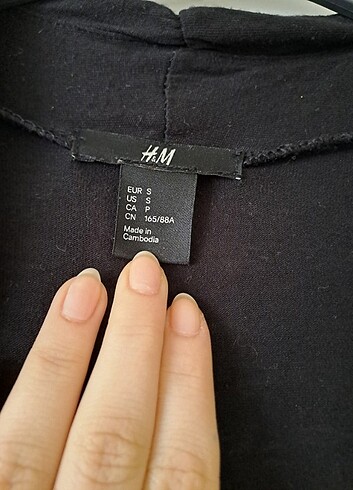H&M Hm siyah elbise