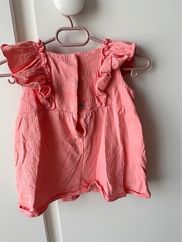 6-9 Ay Beden pembe Renk H&M bebek elbisesi
