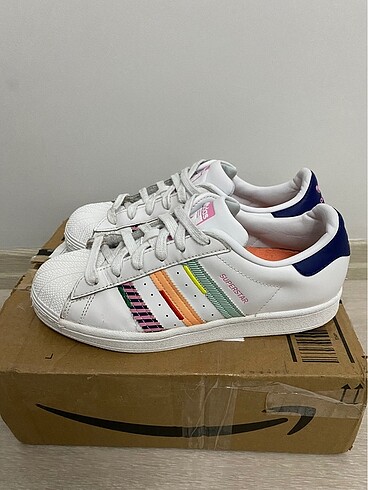 39,5 Beden Adidas Superstar 39.5 Orjinal