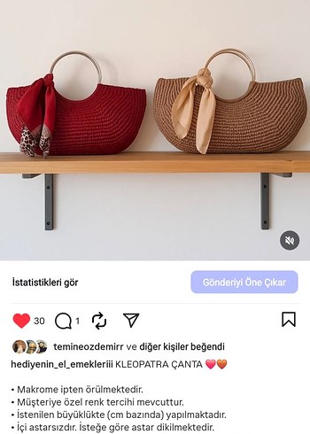 Mango kleopatra çanta