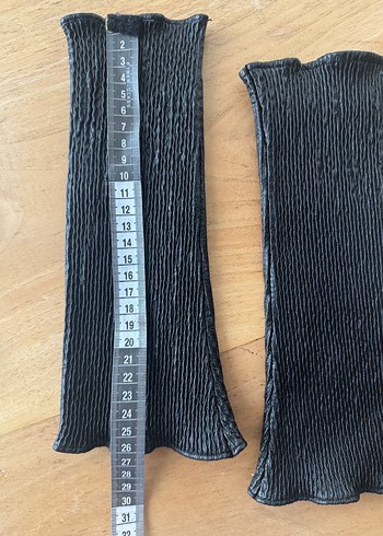 Deri-ipek astarlı eldiven aksesuar - Görsel 8