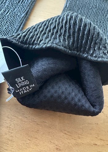 Deri-ipek astarlı eldiven aksesuar - Görsel 4