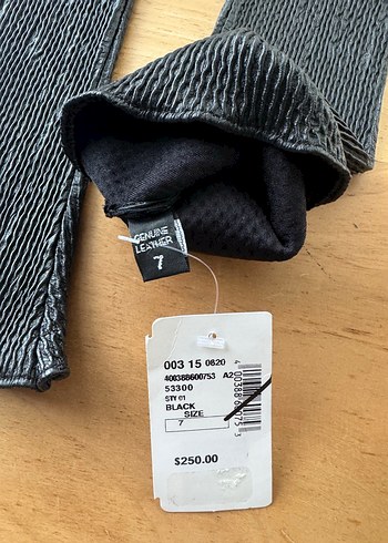 Deri-ipek astarlı eldiven aksesuar - Görsel 3