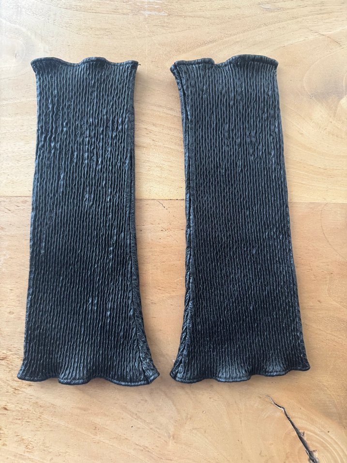 Deri-ipek astarlı eldiven aksesuar - Görsel 2