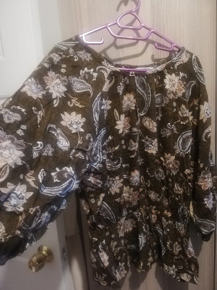 Dantel Detaylı Bohem Mini Kadın Bluz - Görsel 2