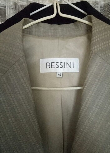 40 Beden gri Renk Blazer 