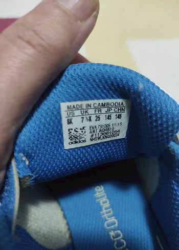 Renkli Bağcıksız Erkek Çocuk Spor Ayakkabı - Görsel 3