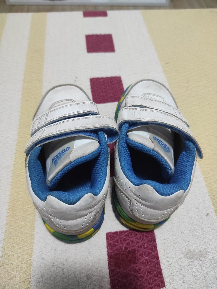 Renkli Bağcıksız Erkek Çocuk Spor Ayakkabı - Görsel 2