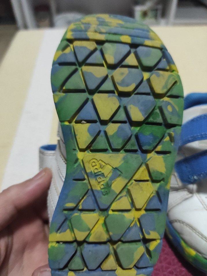 Renkli Bağcıksız Erkek Çocuk Spor Ayakkabı - Görsel 4