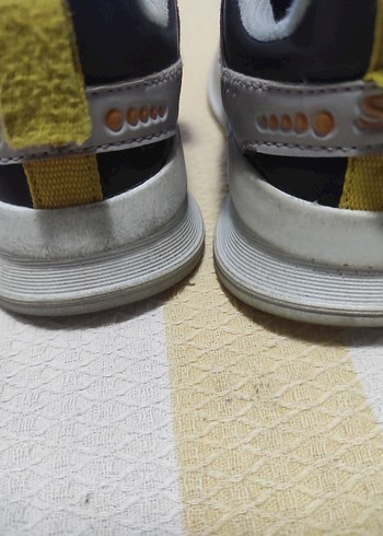 Erkek Siyah Çizgili Cırt Cırtlı Spor Ayakkabı 20 numara - Görsel 4