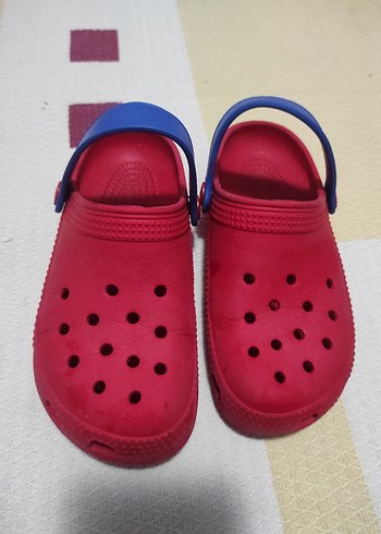 Kız Çocuk Kırmızı Mavi Kaydırmaz Sandalet 33 numara - Görsel 2