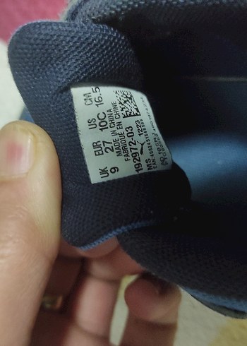 Koyu Mavi Erkek Çocuk Spor Ayakkabı 27 numara - Görsel 6