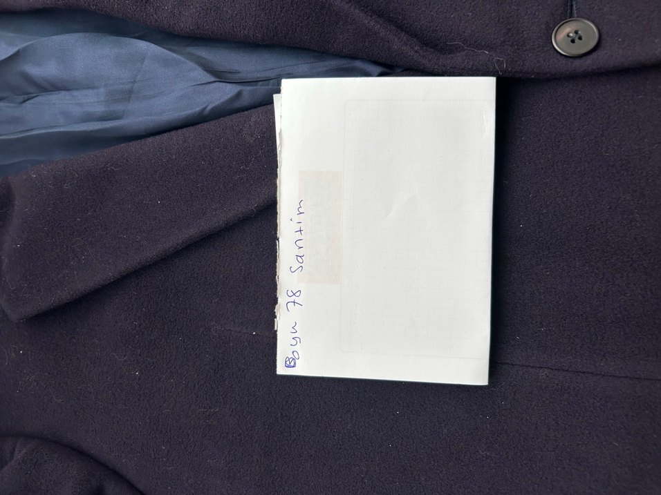 Koyu Lila Süet Blazer Ceket 52 beden — görsel 6/7