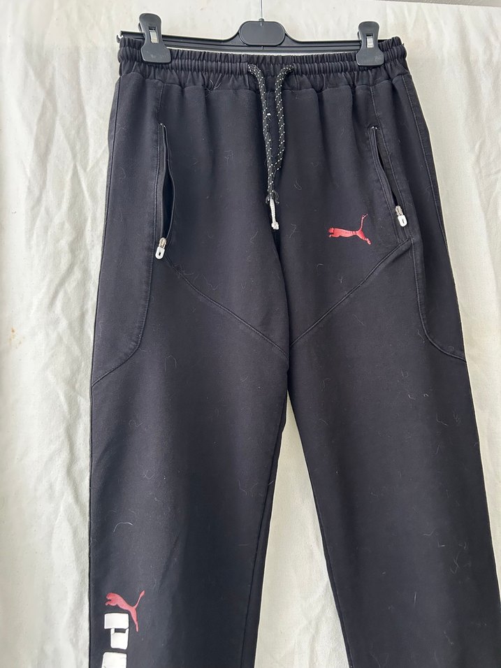 Puma Siyah Jogger Eşofman Altı M beden — görsel 2/10