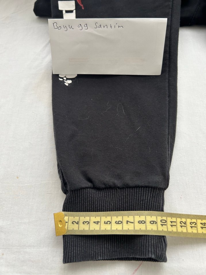 Puma Siyah Jogger Eşofman Altı M beden — görsel 10/10