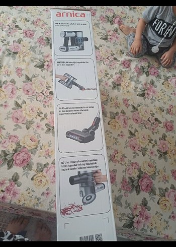 Kırmızı Gri HEPA Filtreli Elektrikli Süpürge - Görsel 4