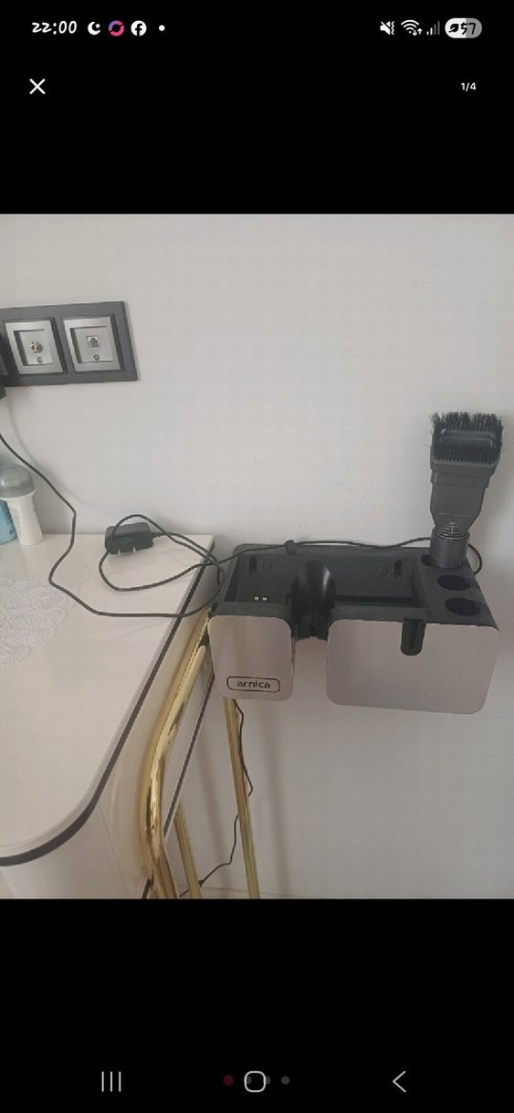 Kırmızı Gri HEPA Filtreli Elektrikli Süpürge - Görsel 2